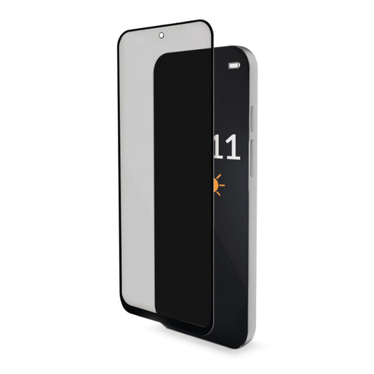 Mobilize Privacy Glass Displayschutzfolie - Schwarzer Rahmen - für Samsung Galaxy A15 4G/5G