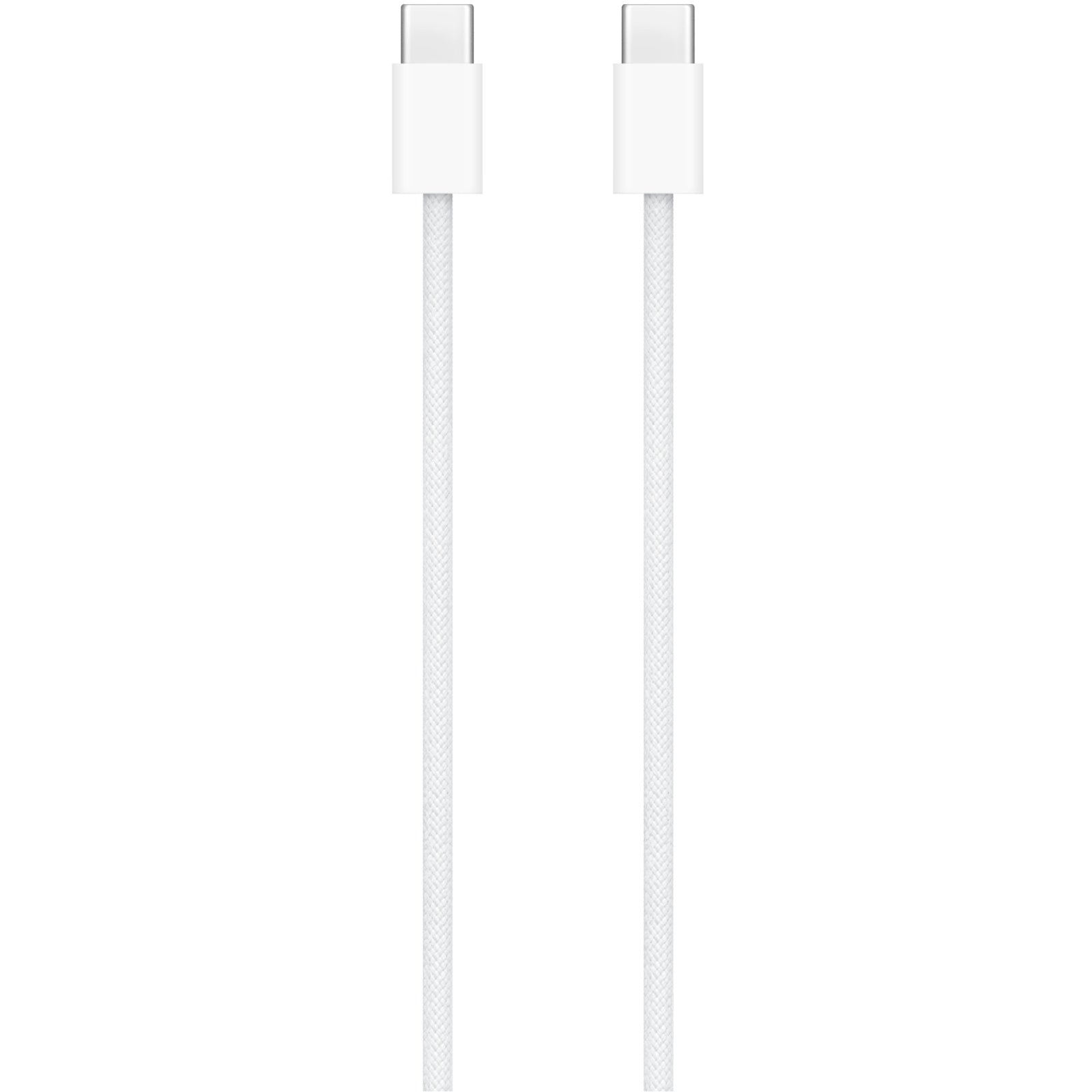 MW493ZM/A Apple Woven USB-C to USB-C Cable 60W 1m. White