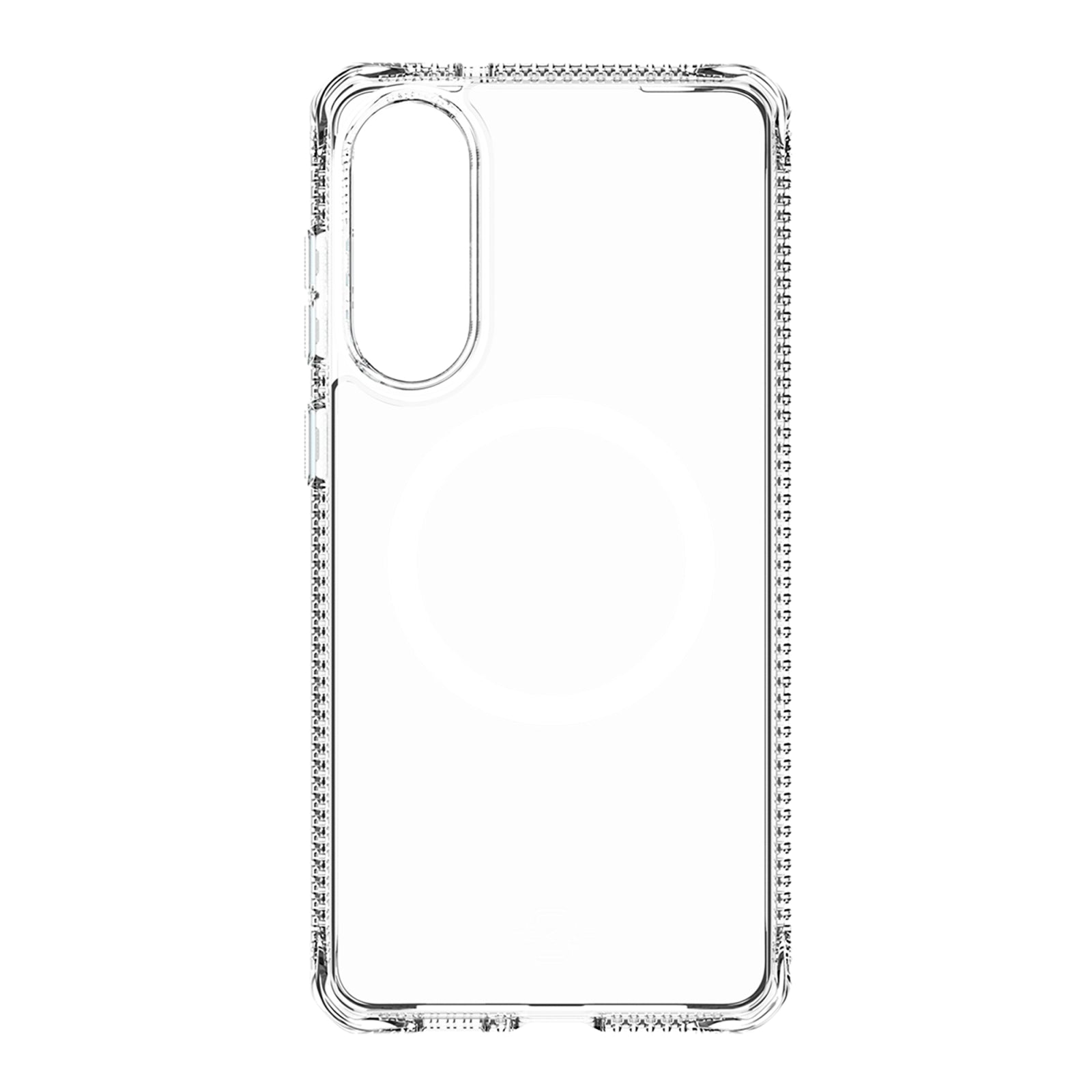 ITSKINS Level 2 HybridMagClear_R for Samsung Galaxy S25 Edge 5G Transparent