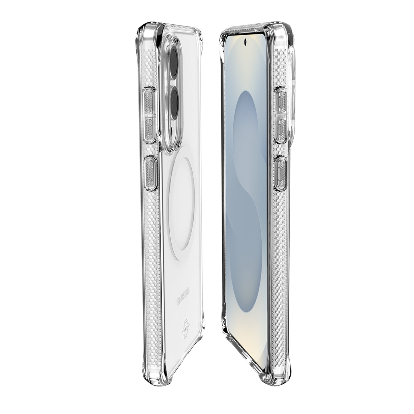 ITSKINS Level 2 HybridMagClear_R for Samsung Galaxy S25 Edge 5G Transparent