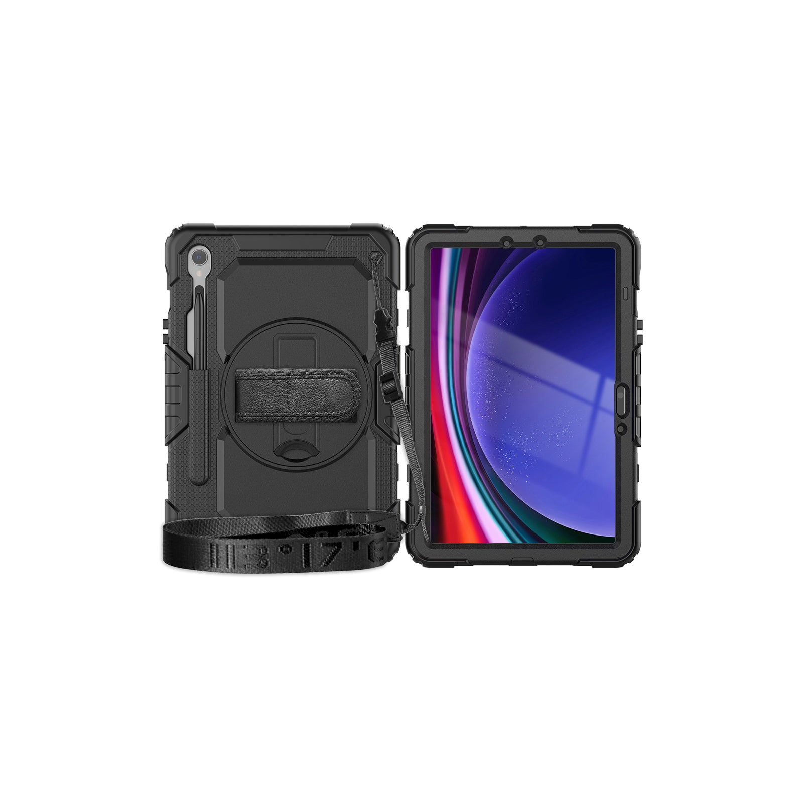 Xccess Survivor All-round Case Samsung Galaxy Tab S10 FE+ 13.1 Black (Screenless)