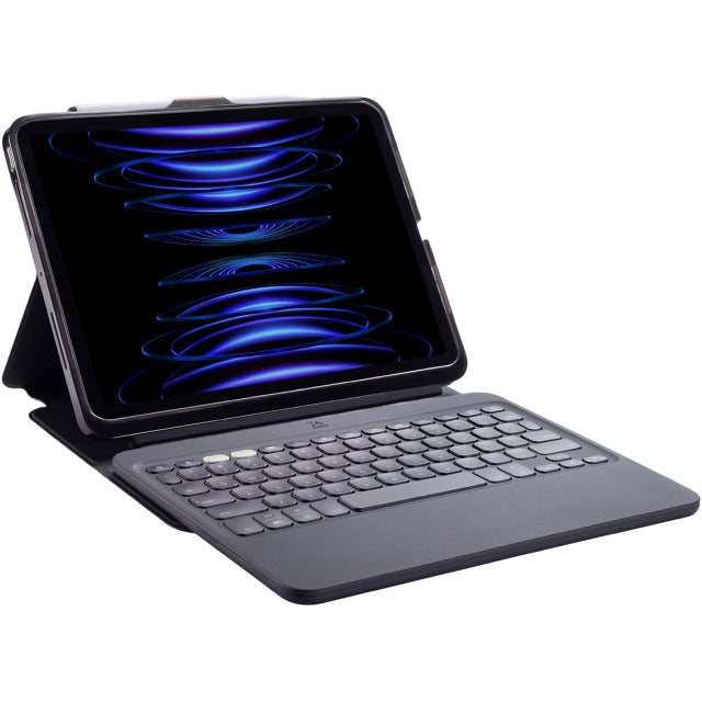 ZAGG Pro Keys 2 Bluetooth-Tastatur-Case für Apple iPad Air 10.9 (2020/2022)/Air 11 (2024/2025/2026) QWERTY Schwarz