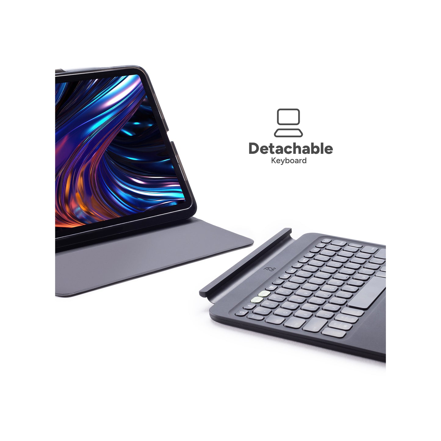 ZAGG Pro Keys 2 Bluetooth Keyboard Case for Apple iPad Pro 13 (2024/2025) QWERTY Black