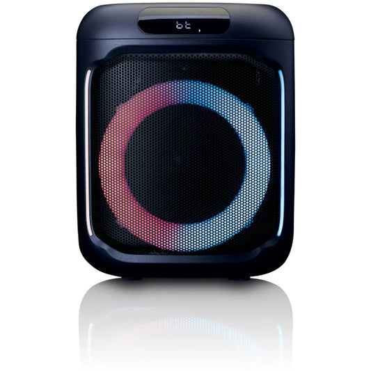 PA-101BK Lenco Bluetooth-Partylautsprecher + Fernbedienung + Mikrofon Schwarz