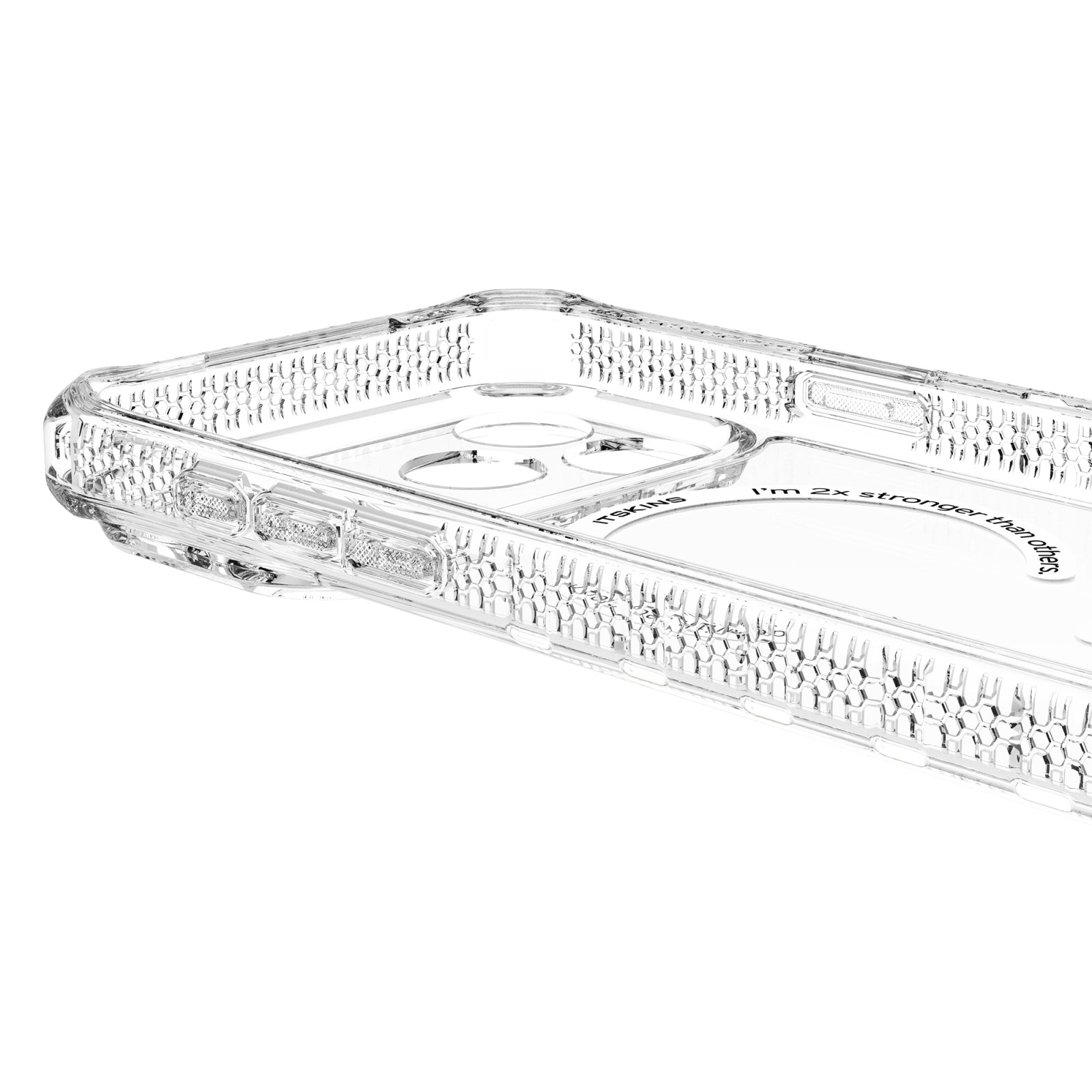 ITSKINS Level 2 HybridMagClear_R for Apple iPhone 17 Pro/18 Pro Transparent