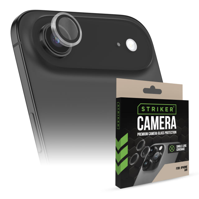 Striker Single Lens Glass Camera Protector - Transparent - Apple iPhone Air