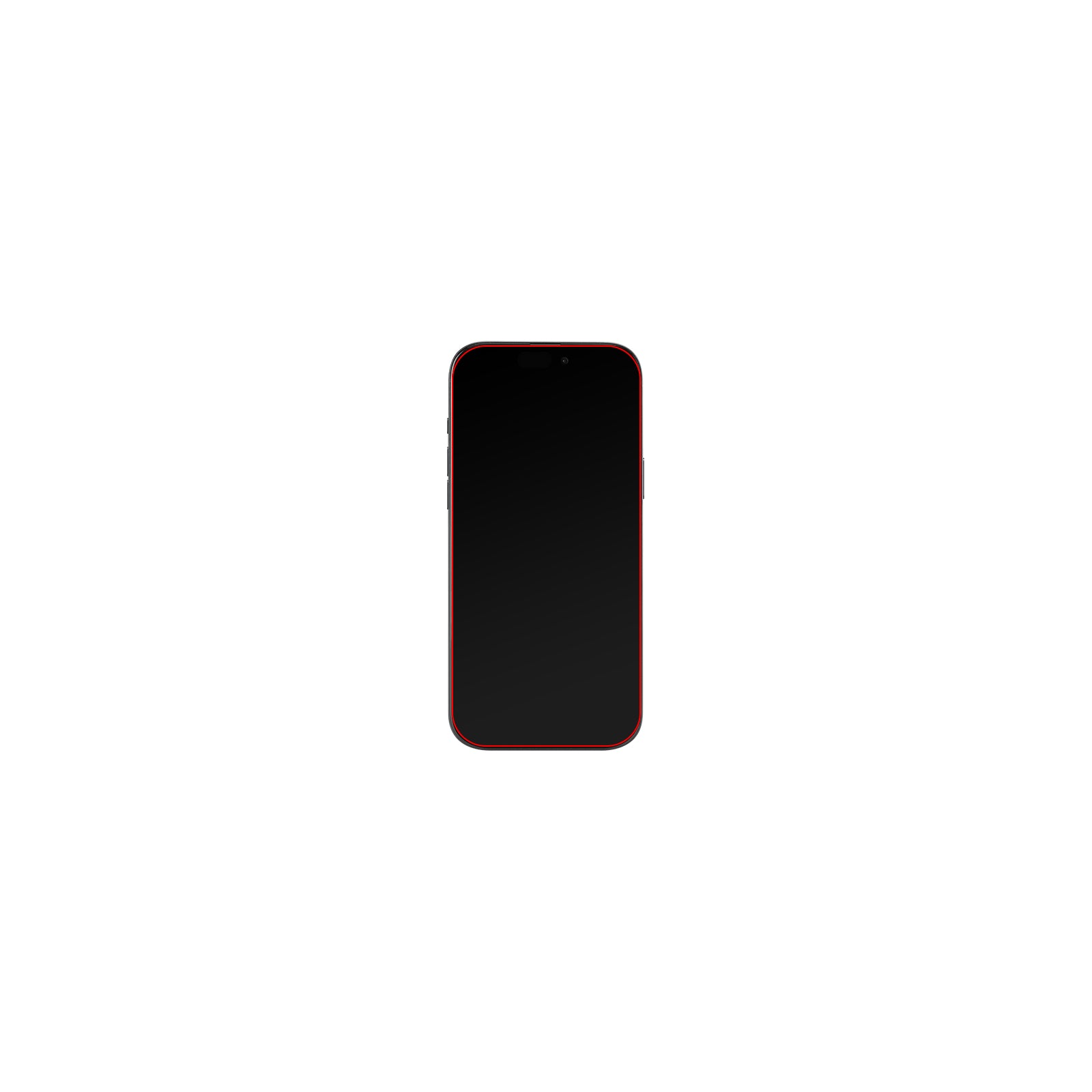 Mobilize Glass Screen Protector - Black Frame - Apple iPhone Air