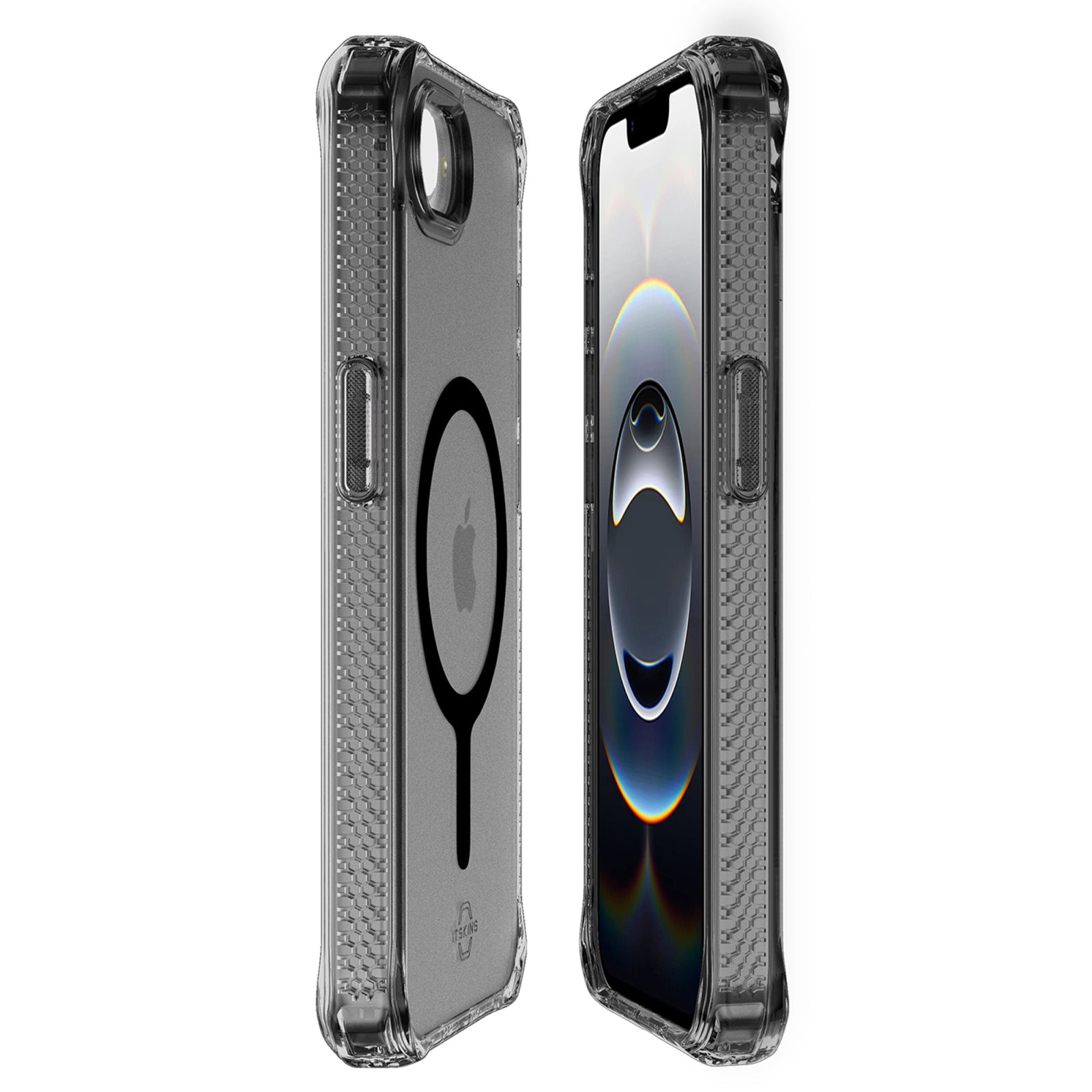ITSKINS Level 2 HybridMagFrost_R for Apple iPhone 16e/17e Black