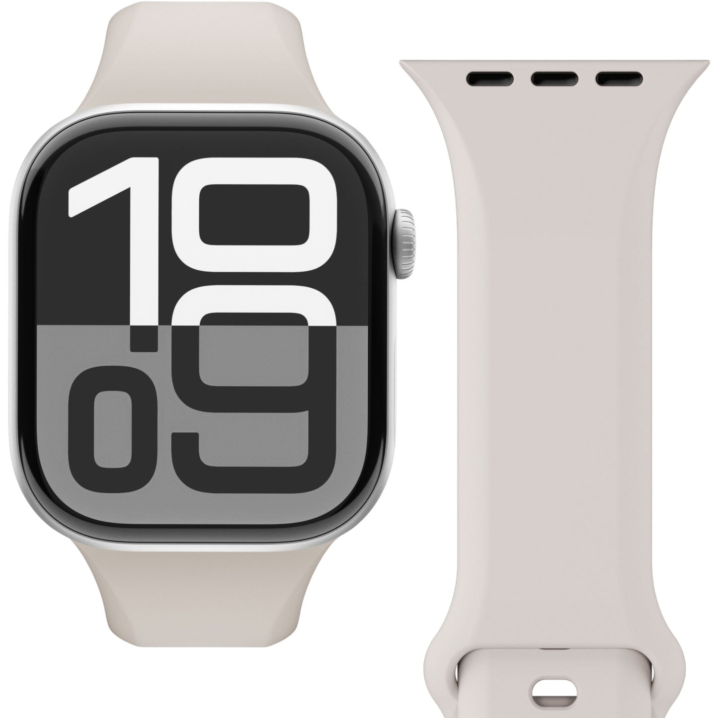 Vonmählen Classic Band 2 For Apple Watch 40 - 41 - 42mm One Size Cream