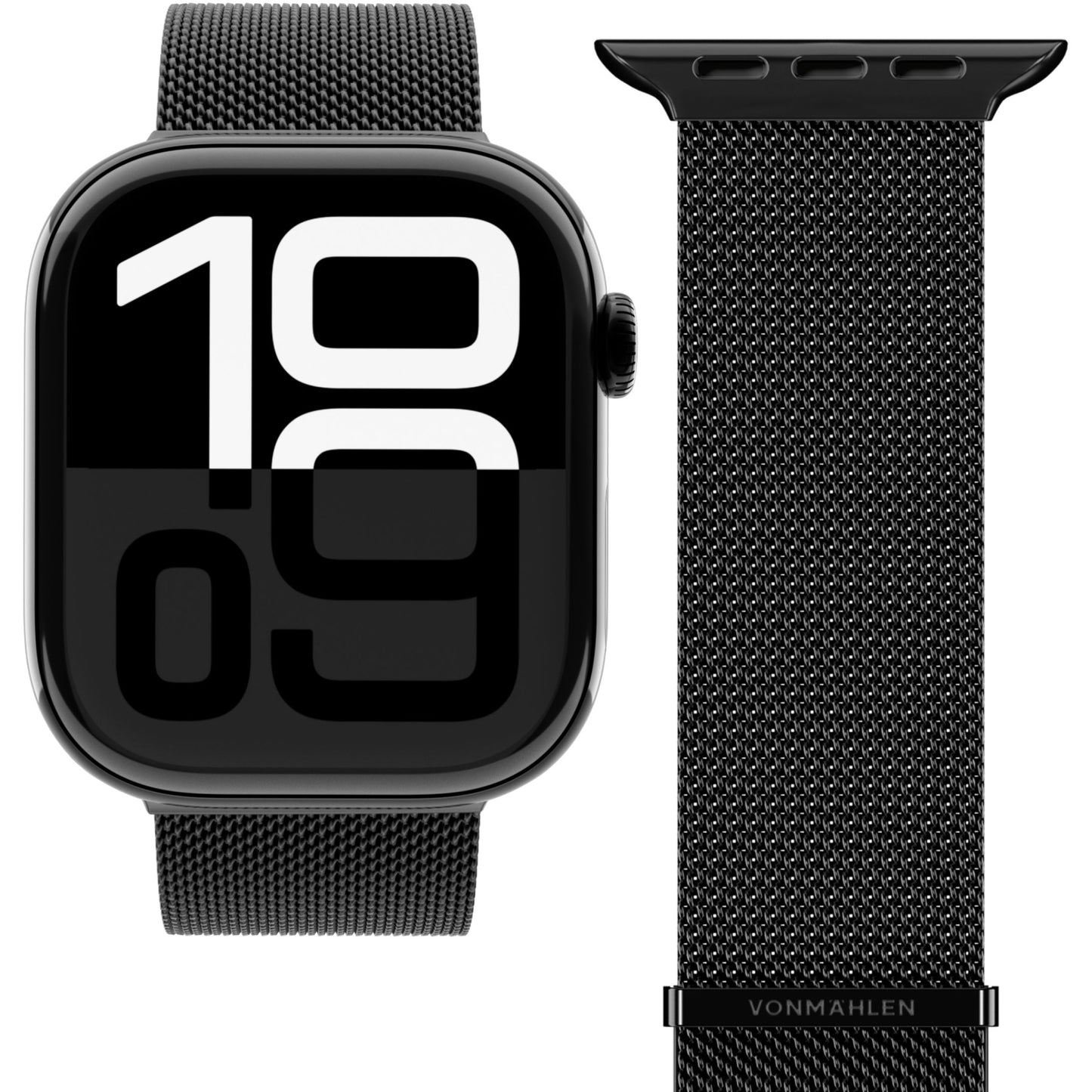 Vonmählen Milanese Loop 2 For Apple Watch 40 - 41 - 42mm One Size Black