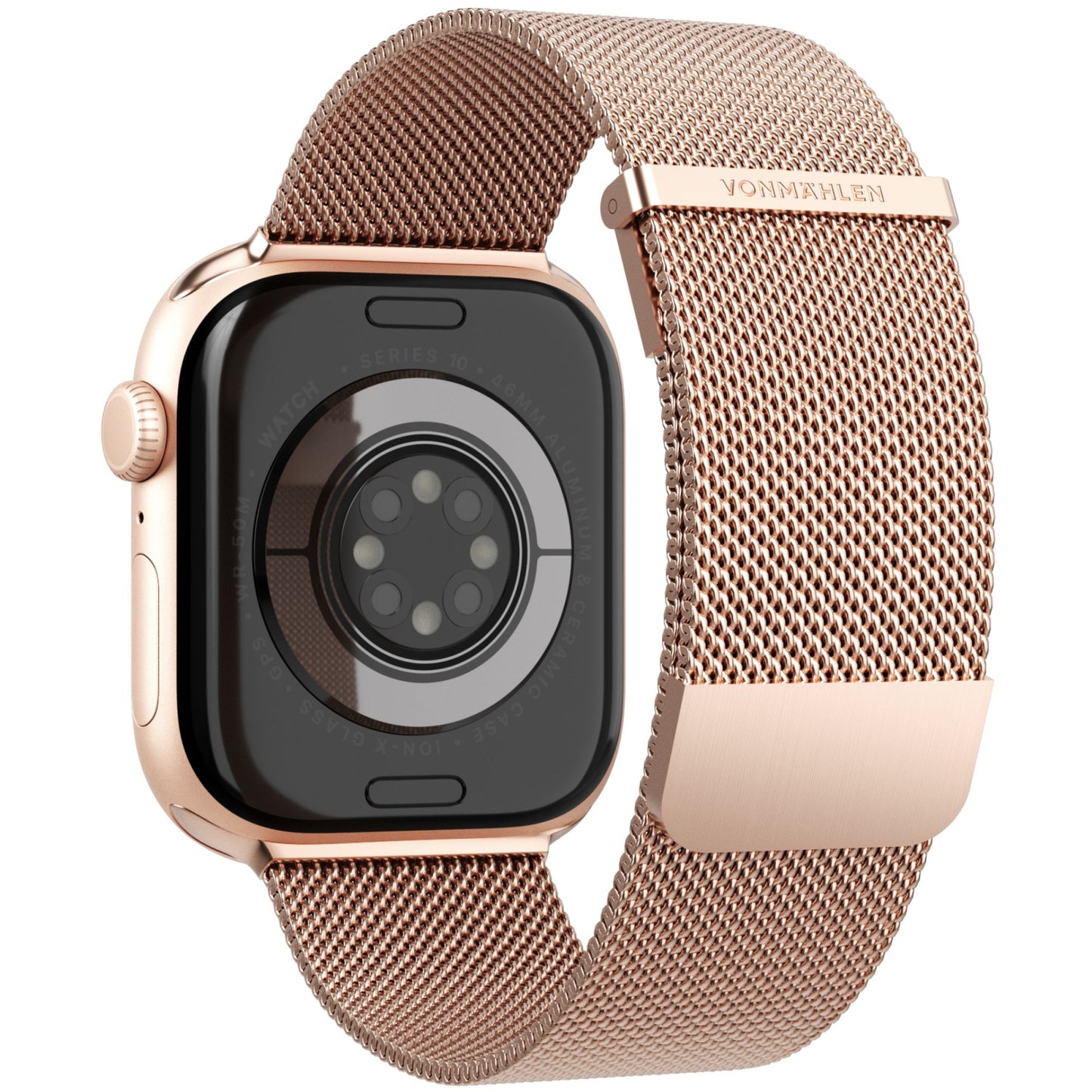 Vonmählen Milanese Loop 2 For Apple Watch 44 - 45 - 46 - 49mm One Size Rose Gold