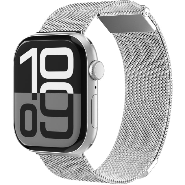 Vonmählen Milanese Loop 2 für Apple Watch 44 - 45 - 46 - 49mm One Size Silber