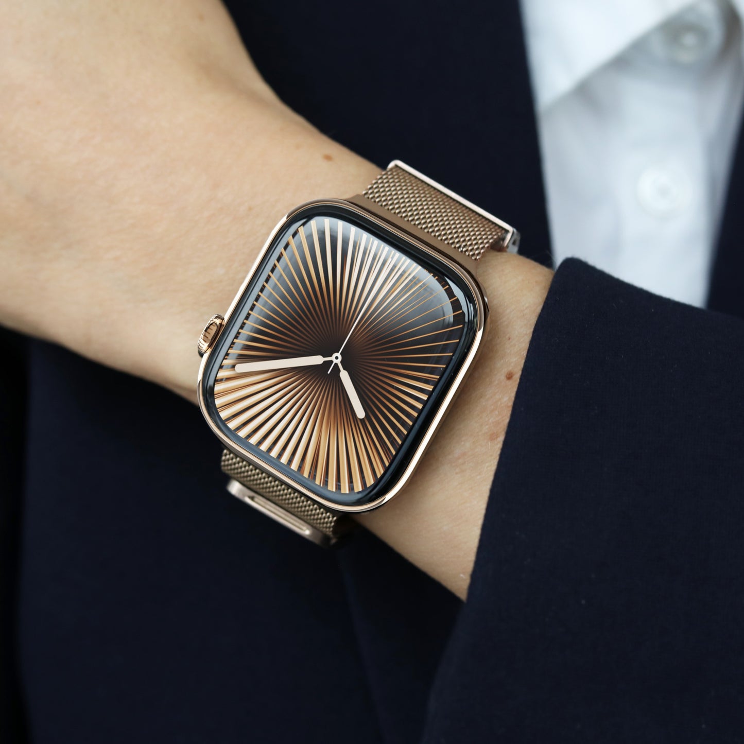 Vonmählen Milanese Loop 2 For Apple Watch 40 - 41 - 42mm One Size Sunset Gold