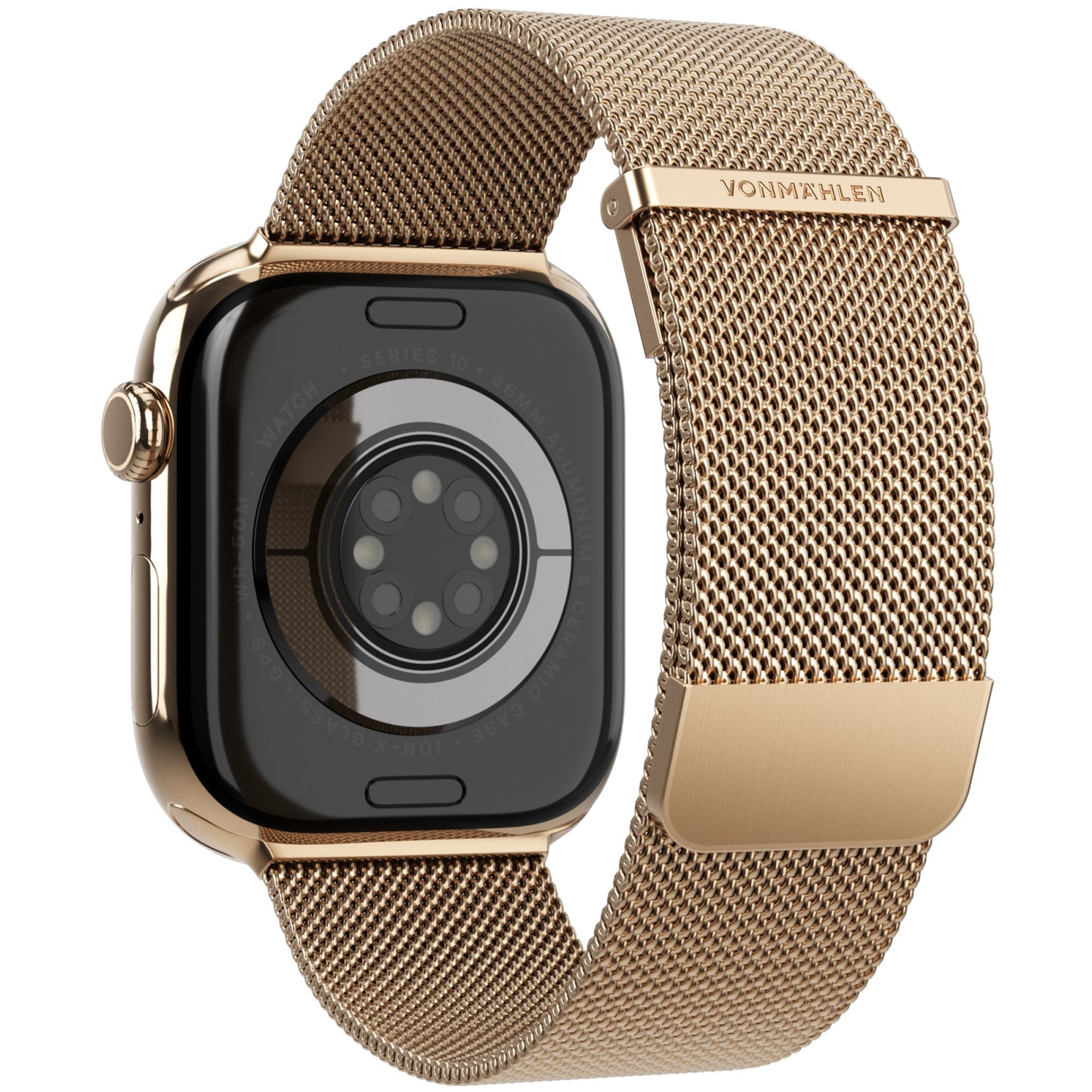 Vonmählen Milanese Loop 2 For Apple Watch 40 - 41 - 42mm One Size Sunset Gold