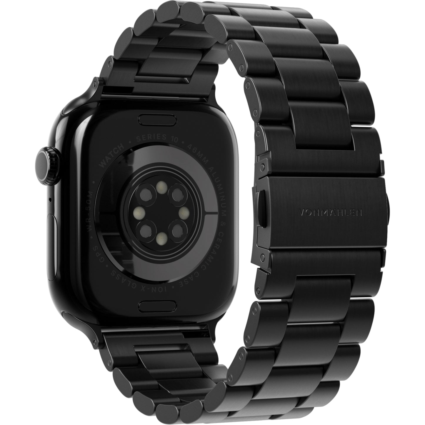 Vonmählen Link Bracelet 2 For Apple Watch 40 - 41 - 42mm One Size Black