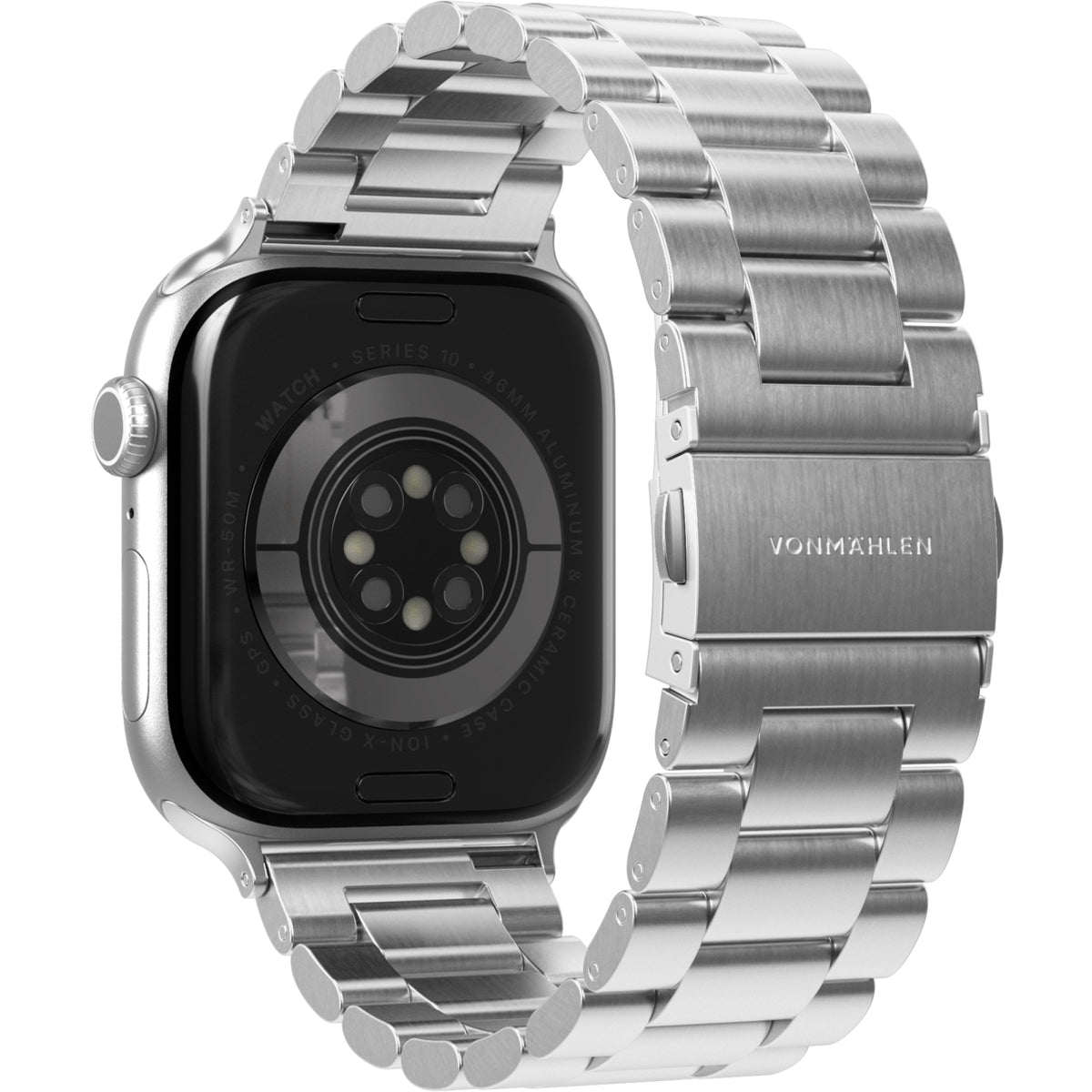 Vonmählen Link Bracelet 2 For Apple Watch 44 - 45 - 46 - 49mm One Size Silver