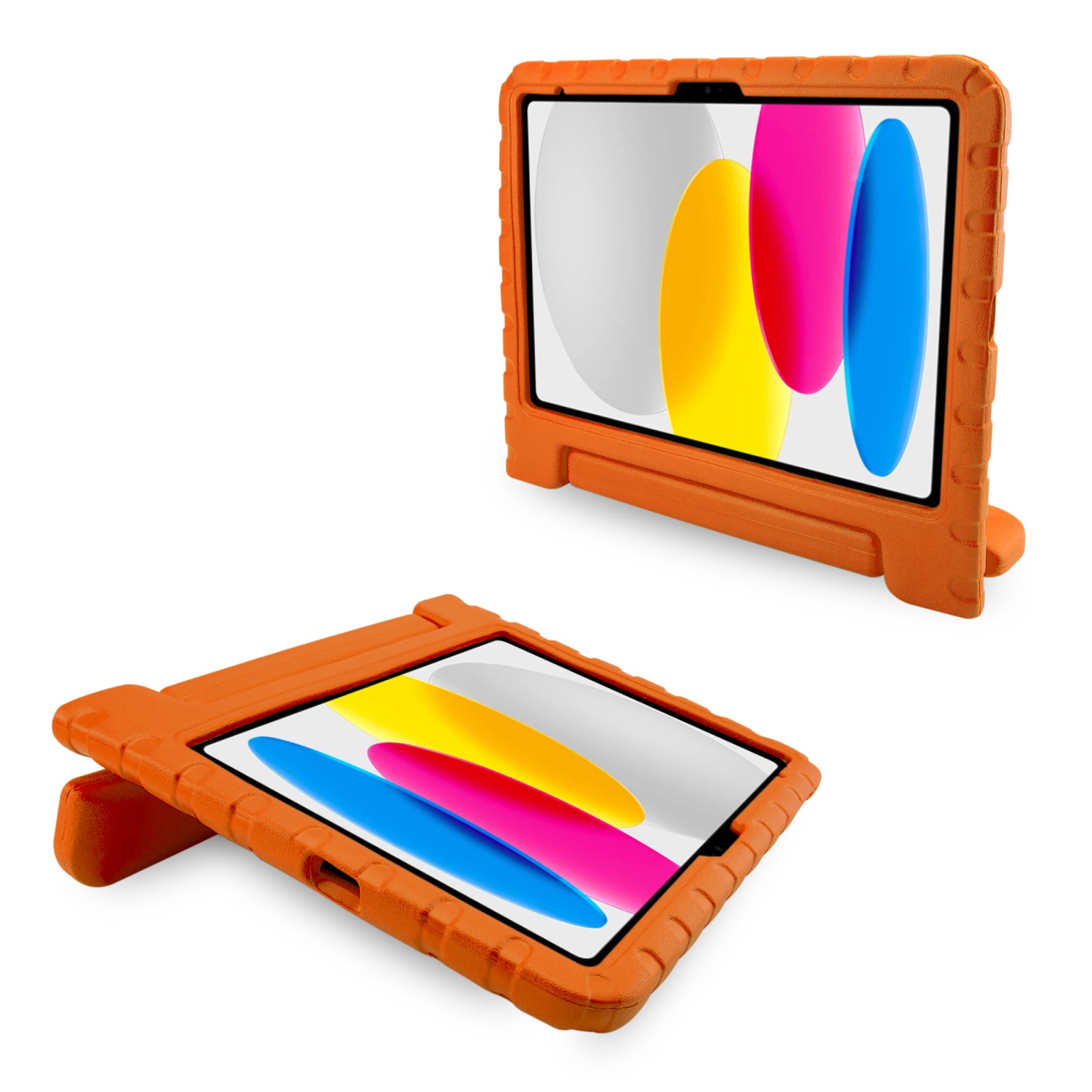 Xccess Kids Guard Tablet Case for Apple iPad Pro 12.9 (2018-2022)/iPad Pro 13 (2024/2025)/iPad Air 13 (2024/2025/2026) Orange