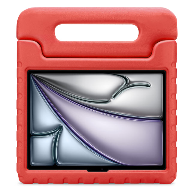 Xccess Kids Guard Tablet Case for Apple iPad Pro 12.9 (2018-2022)/iPad Pro 13 (2024/2025)/iPad Air 13 (2024/2025/2026) Red