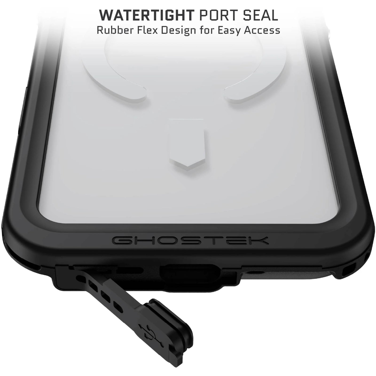 Ghostek Nautical Slim Waterproof MagSafe Case Apple iPhone Air Clear