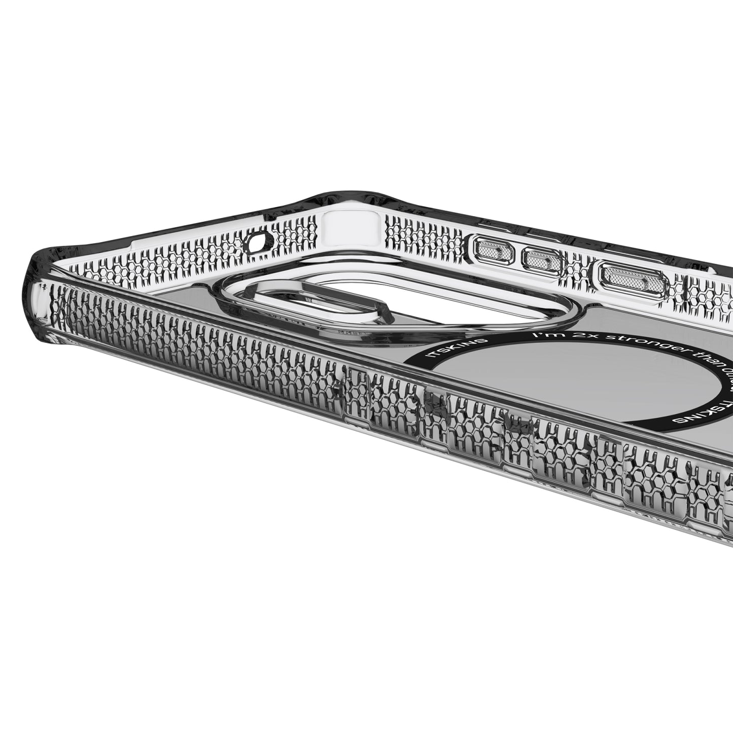 ITSKINS Level 2 HybridMagClear_R for Samsung Galaxy S26 Ultra Smoke