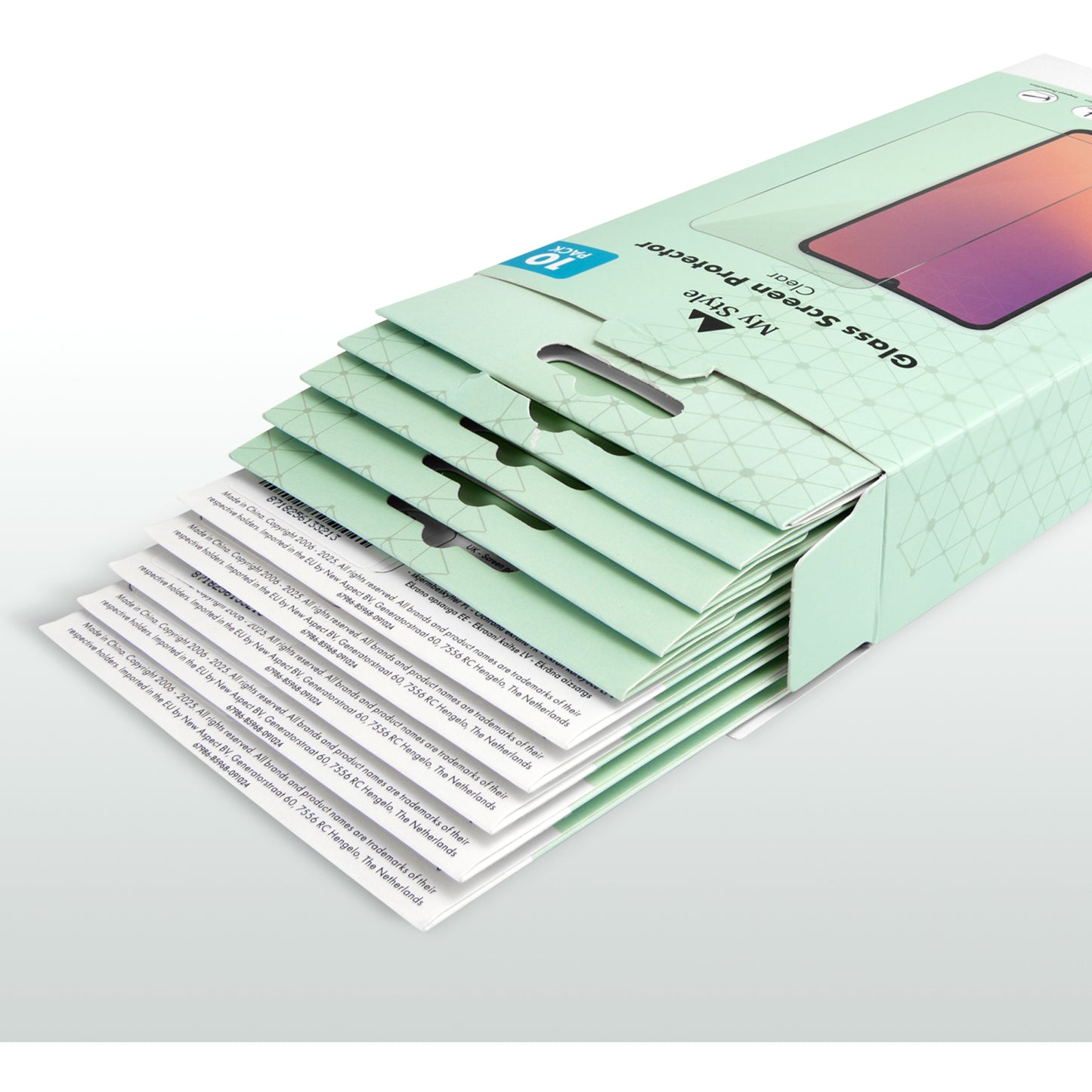 My Style Tempered Glass Screen Protector for Samsung Galaxy S26 Ultra 5G Clear (10-Pack)
