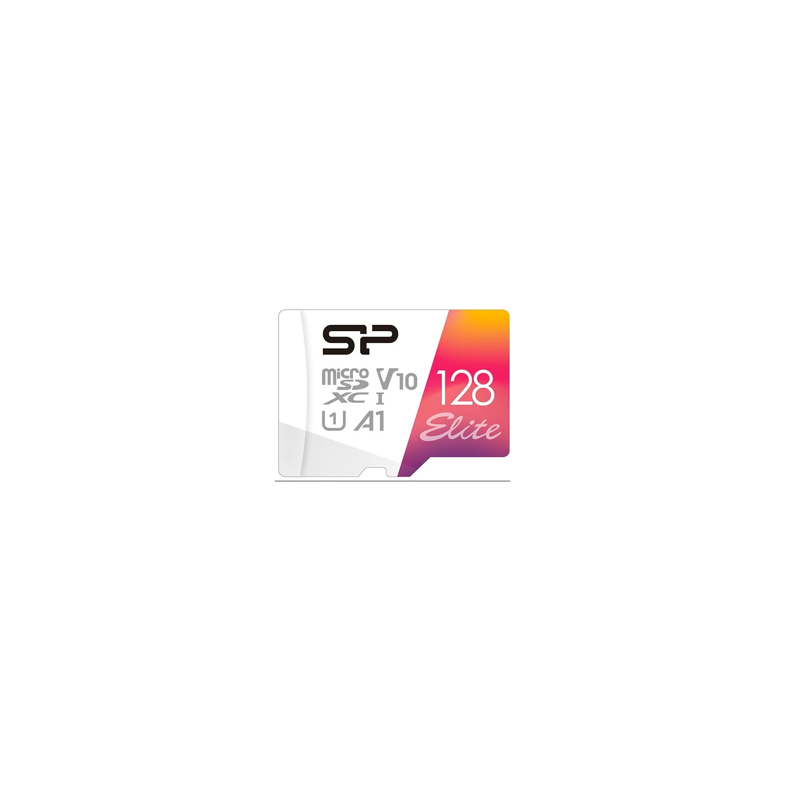 Silicon Power Elite Micro SDXC incl. SD Adapter 128GB UHS-1 A1 V10 Class 10 Color