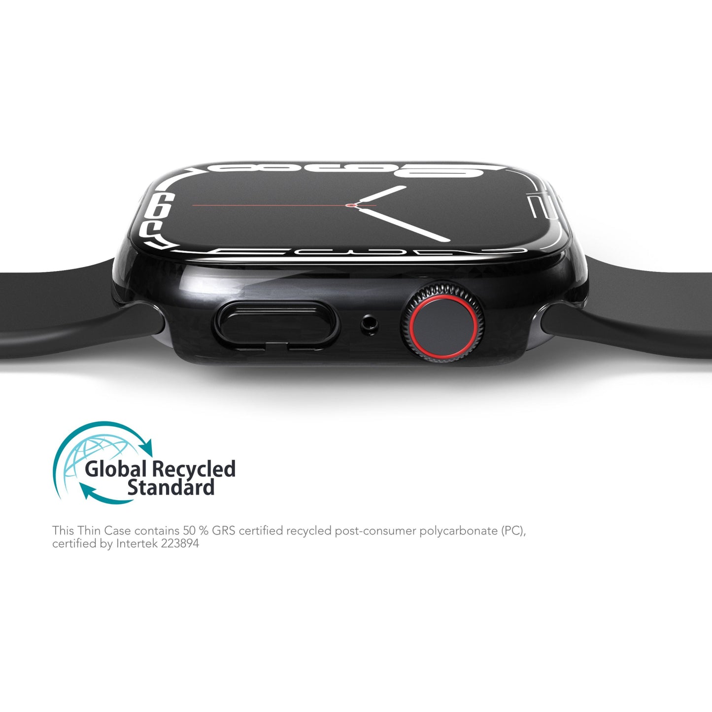 Vonmahlen Thin Case for Apple Watch SE/SE2/SE3 44mm Transparent