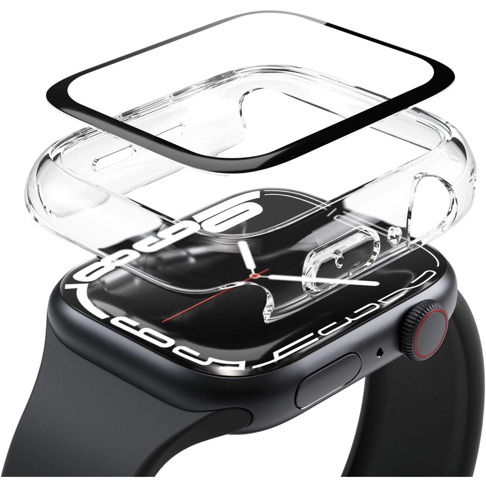 Vonmahlen Thin Case for Apple Watch SE/SE2/SE3 44mm Transparent