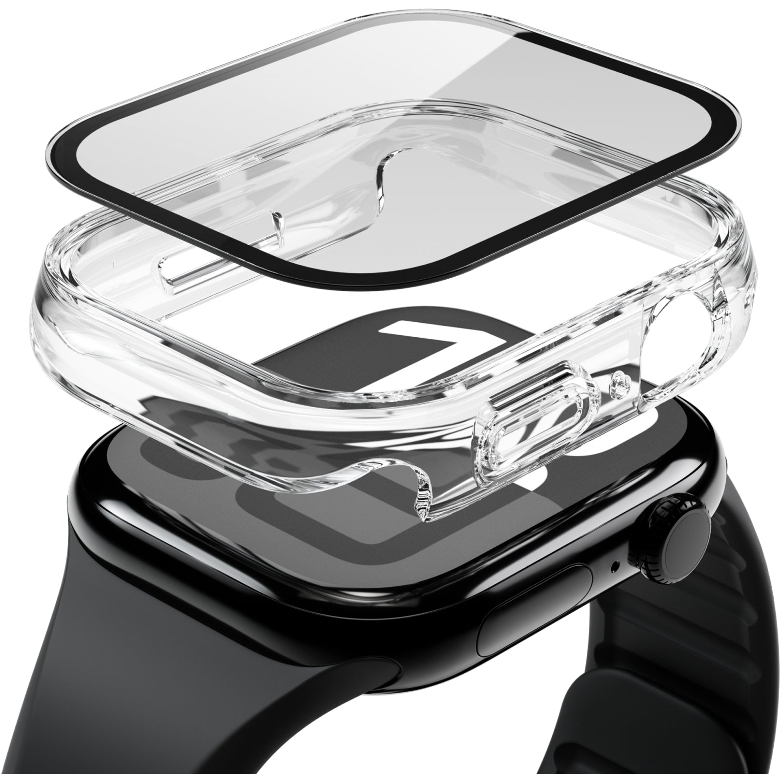 Vonmahlen Thin Case for Apple Watch Series 10/11 42mm Transparent