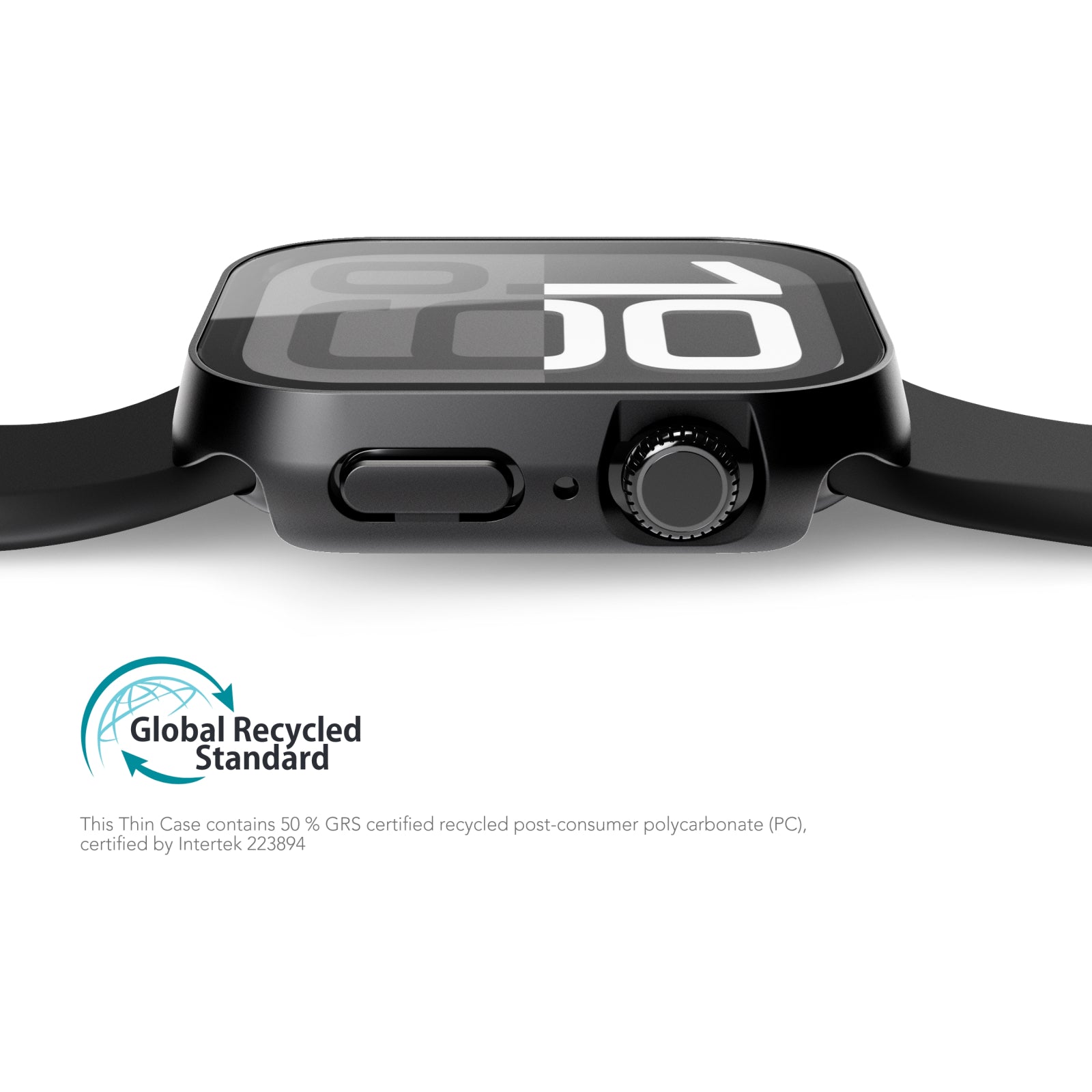 Vonmahlen Thin Case for Apple Watch Series 10/11 42mm Black