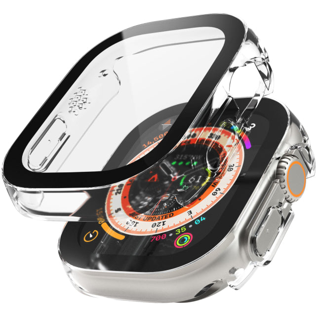 Vonmahlen Thin Case für Apple Watch Ultra 1/2/3 49mm Transparent