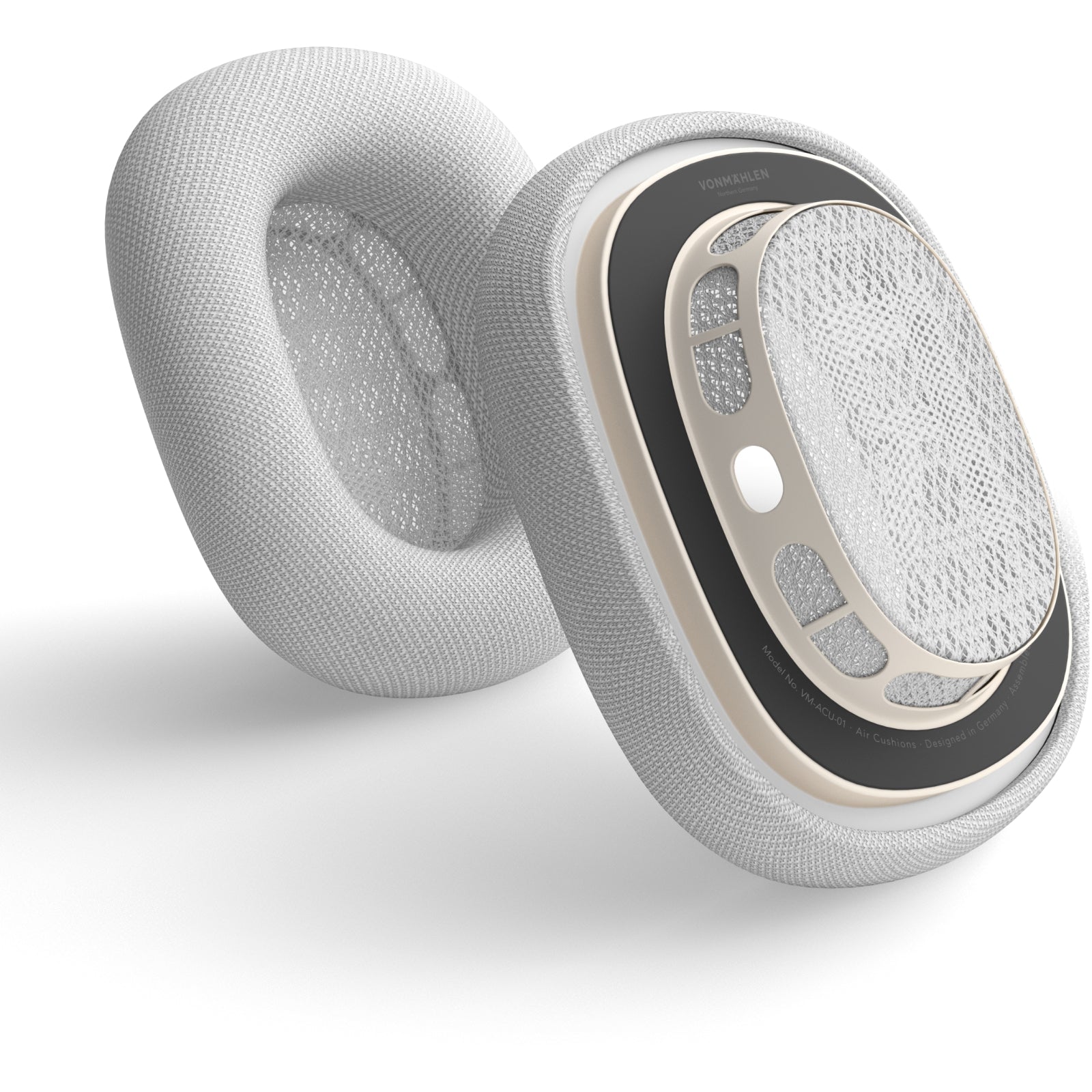 Vonmahlen Air Cushions for AirPods Max Light Gray