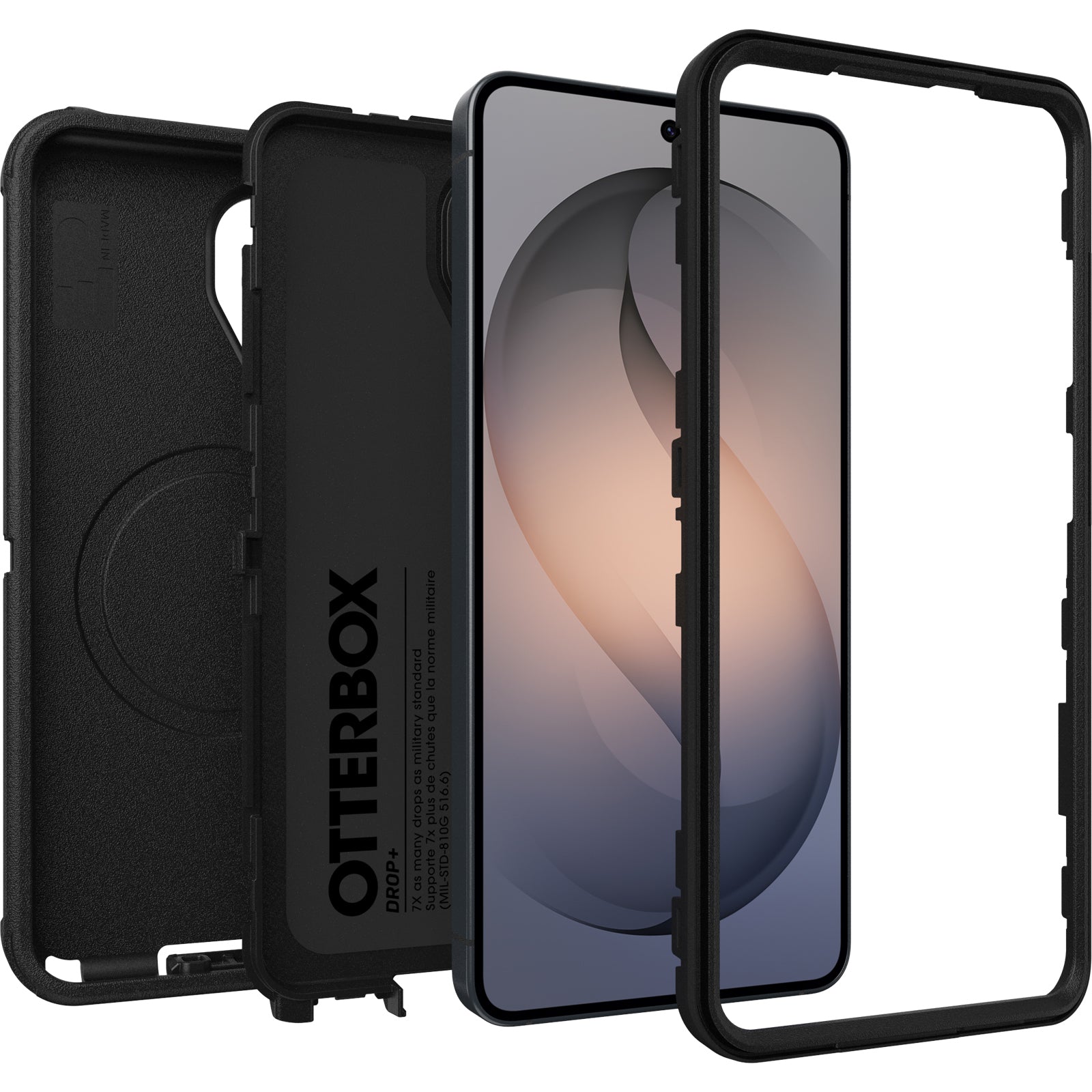 OtterBox Defender Series Pro with Magnets Samsung Galaxy S26 5G Black