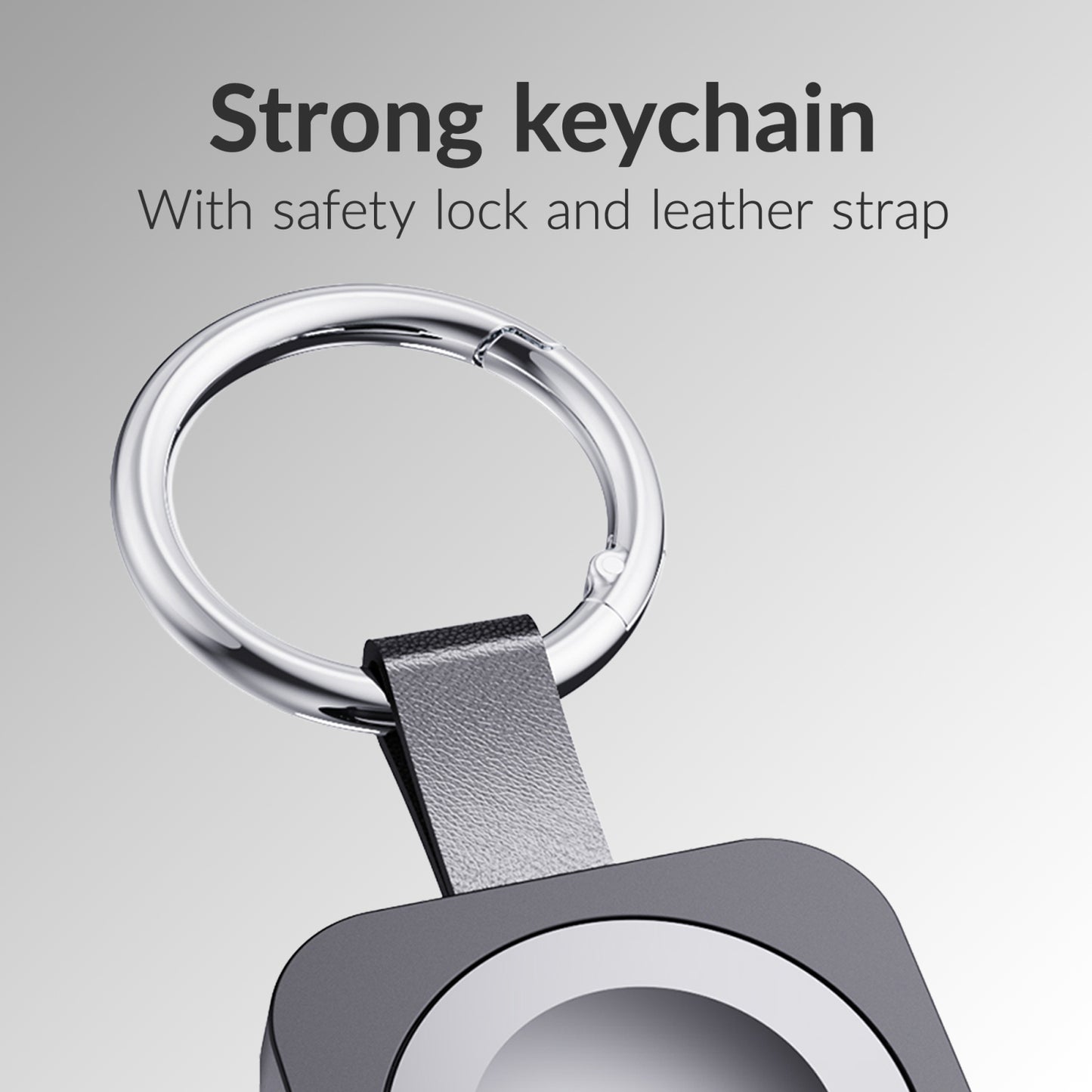 Mobilize Keychain Powerbank for Apple Watch 1000mAh 3W Black
