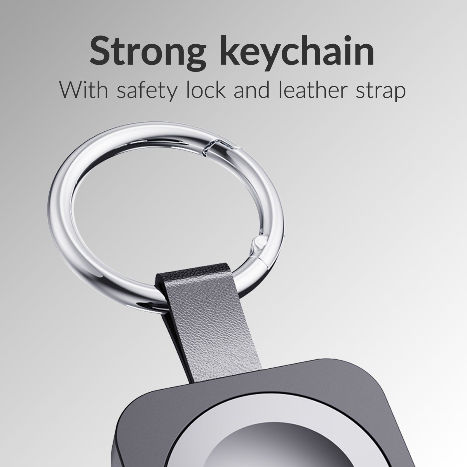 Mobilize Keychain Powerbank for Apple Watch 1000mAh 3W Black