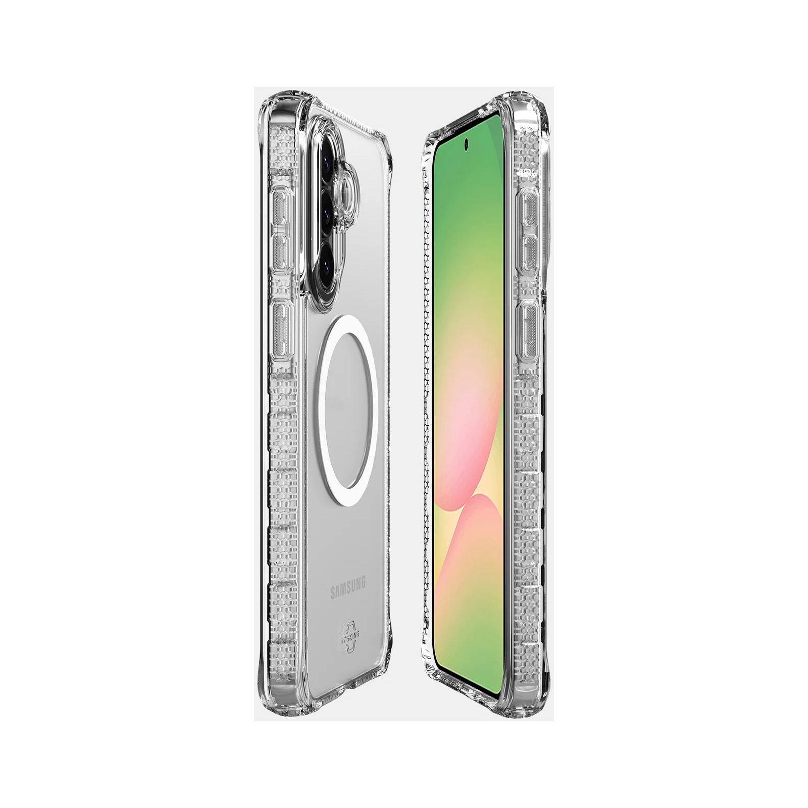 ITSKINS Level 2 HybridMagClear_R for Samsung Galaxy A57 Transparent