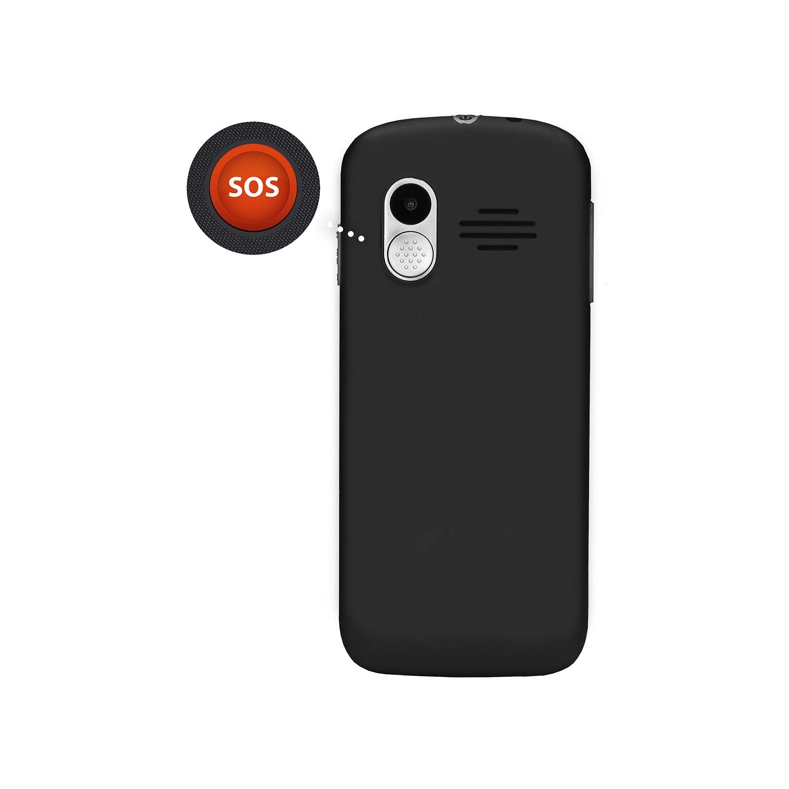 CM10 Alecto Big Button GSM 4G Black