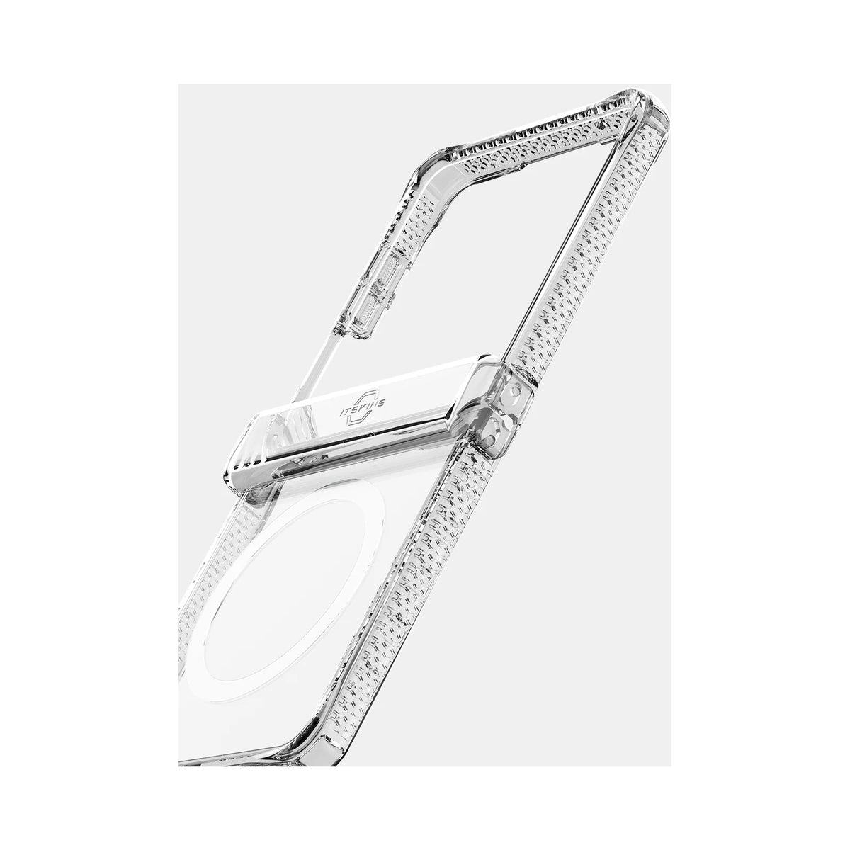 ITSKINS Level 2 HybridMagClear_R with Hinge for Samsung Galaxy Z Flip8 5G Transparent