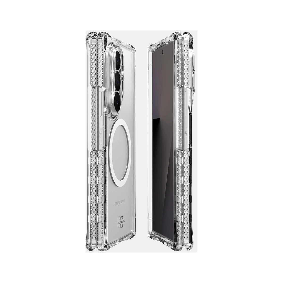 ITSKINS Level 2 HybridMagClear_R with Hinge for Samsung Galaxy Z Fold8 Ultra 5G Transparent