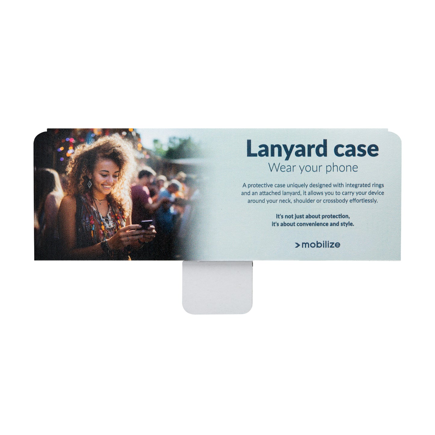 POS - Mobilize - Balie Display incl. Topkaart - Lanyard