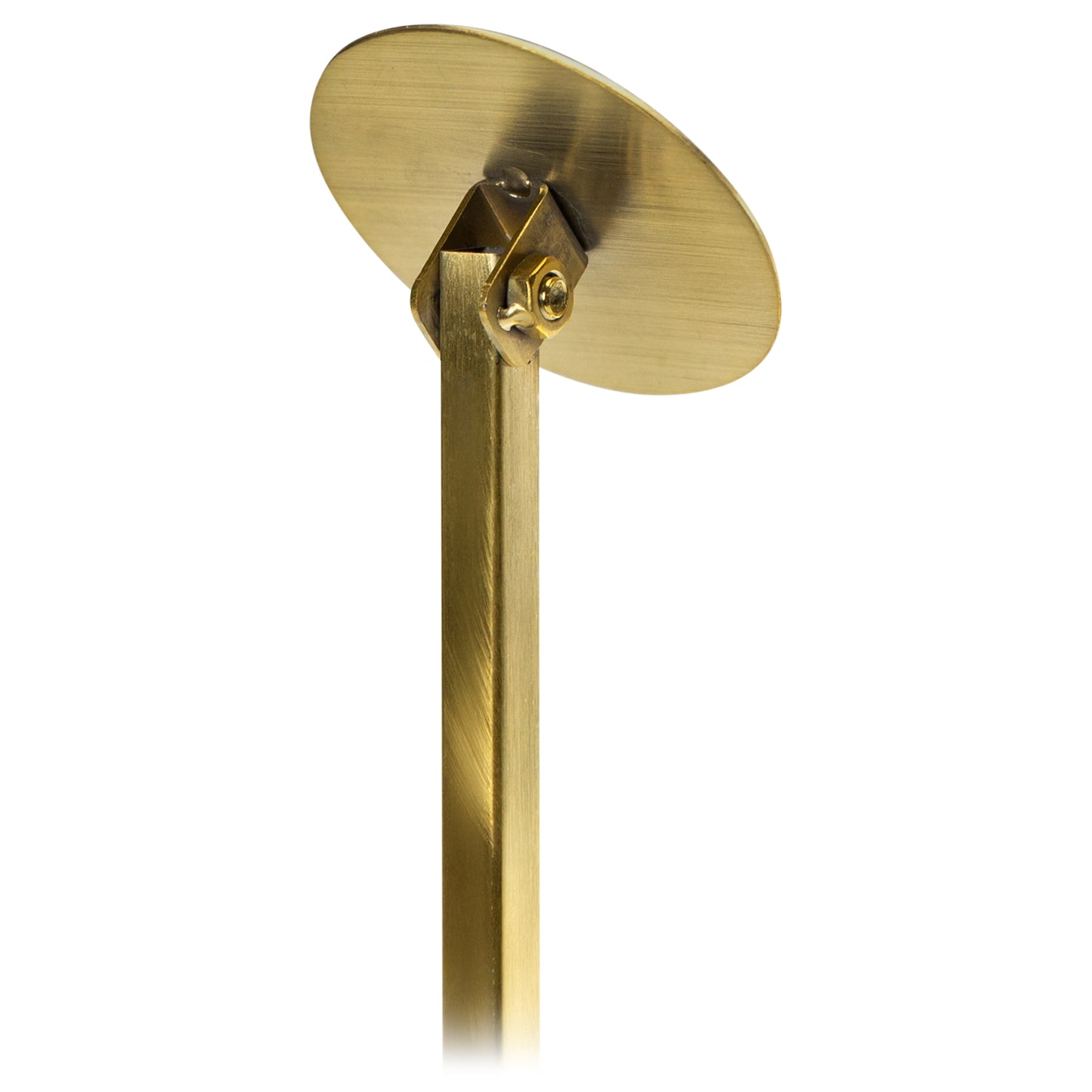 POS - MIO - Phone Case Counter Display Adjustable Angle Brushed Gold