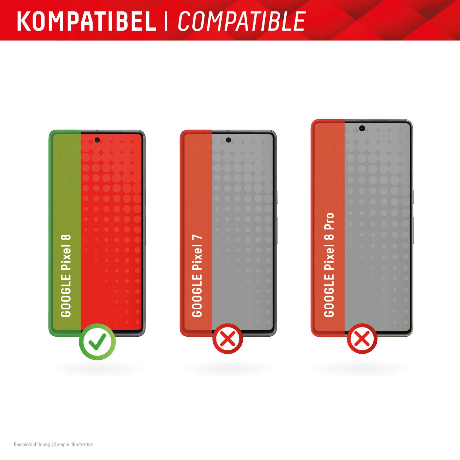 DISPLEX Real Glass Google Pixel 8
