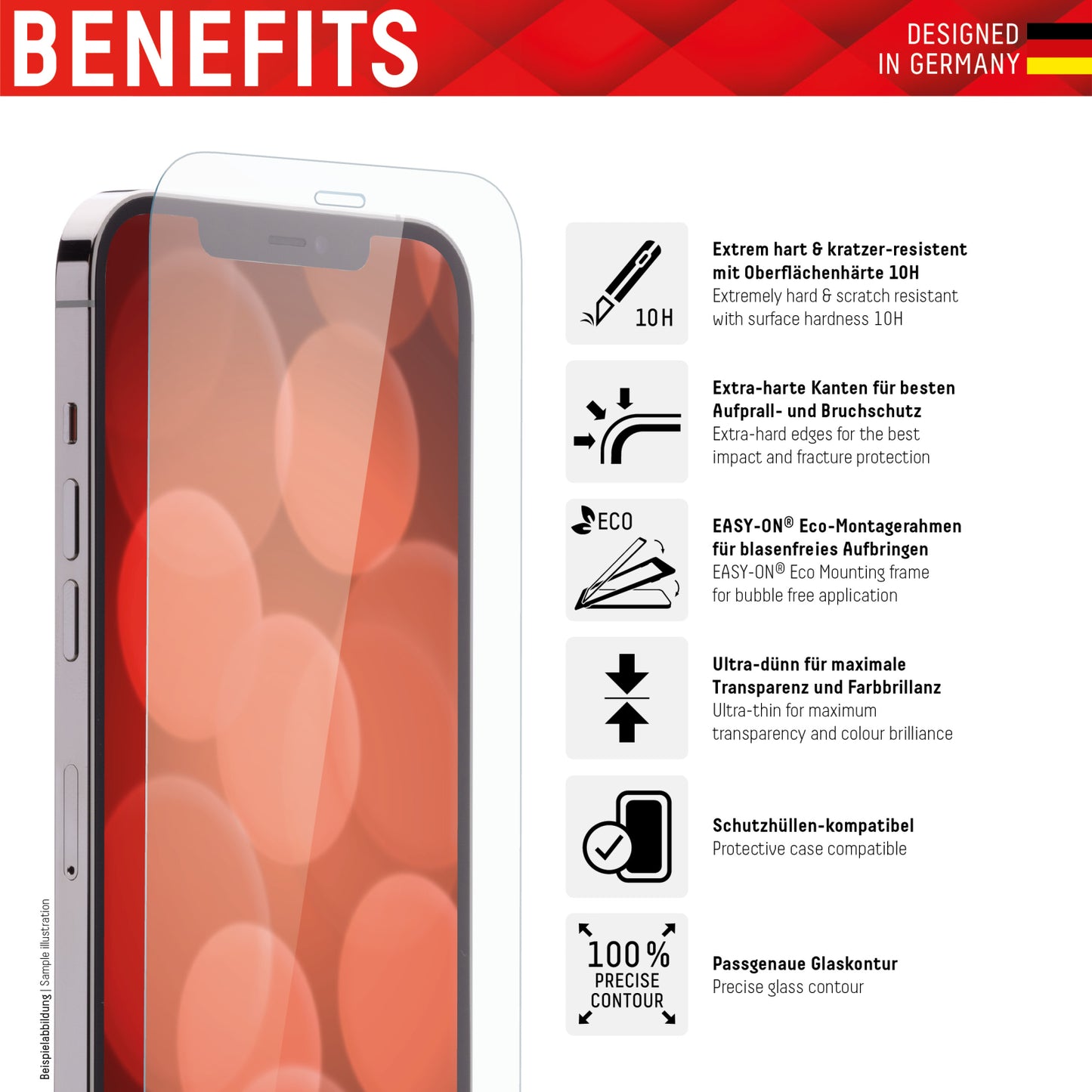 DISPLEX Real Glass Apple iPhone 12/12 Pro