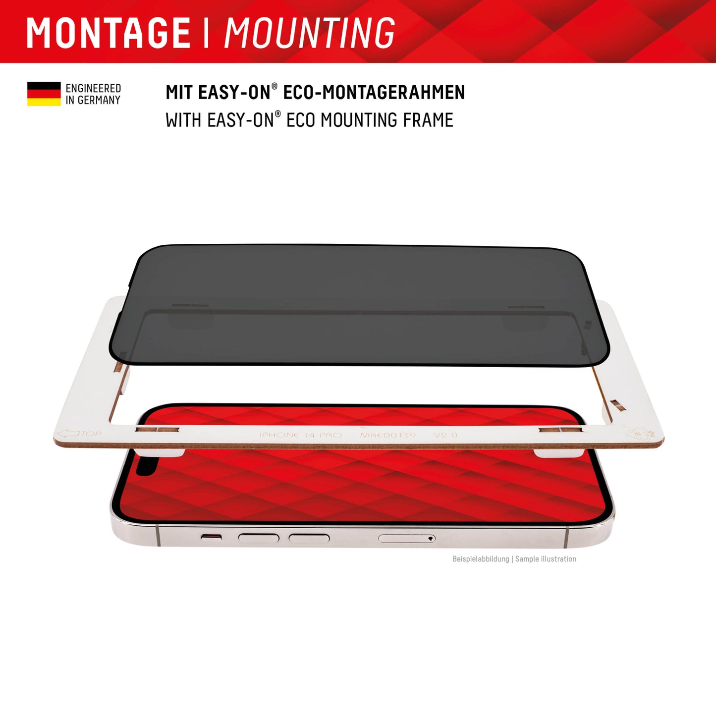 DISPLEX Privacy Glass FC Apple iPhone 15 Plus/15 Pro Max