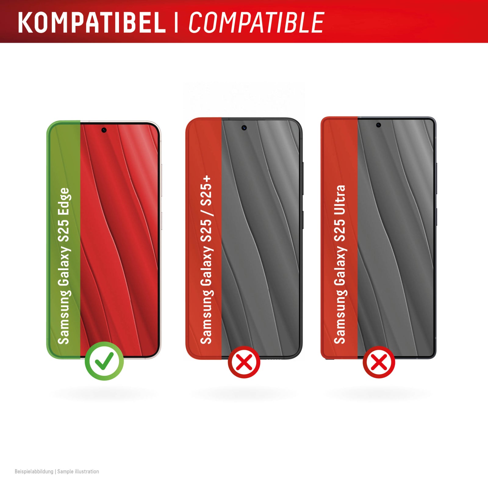 DISPLEX Premium Glass FC Samsung Galaxy S25 Edge