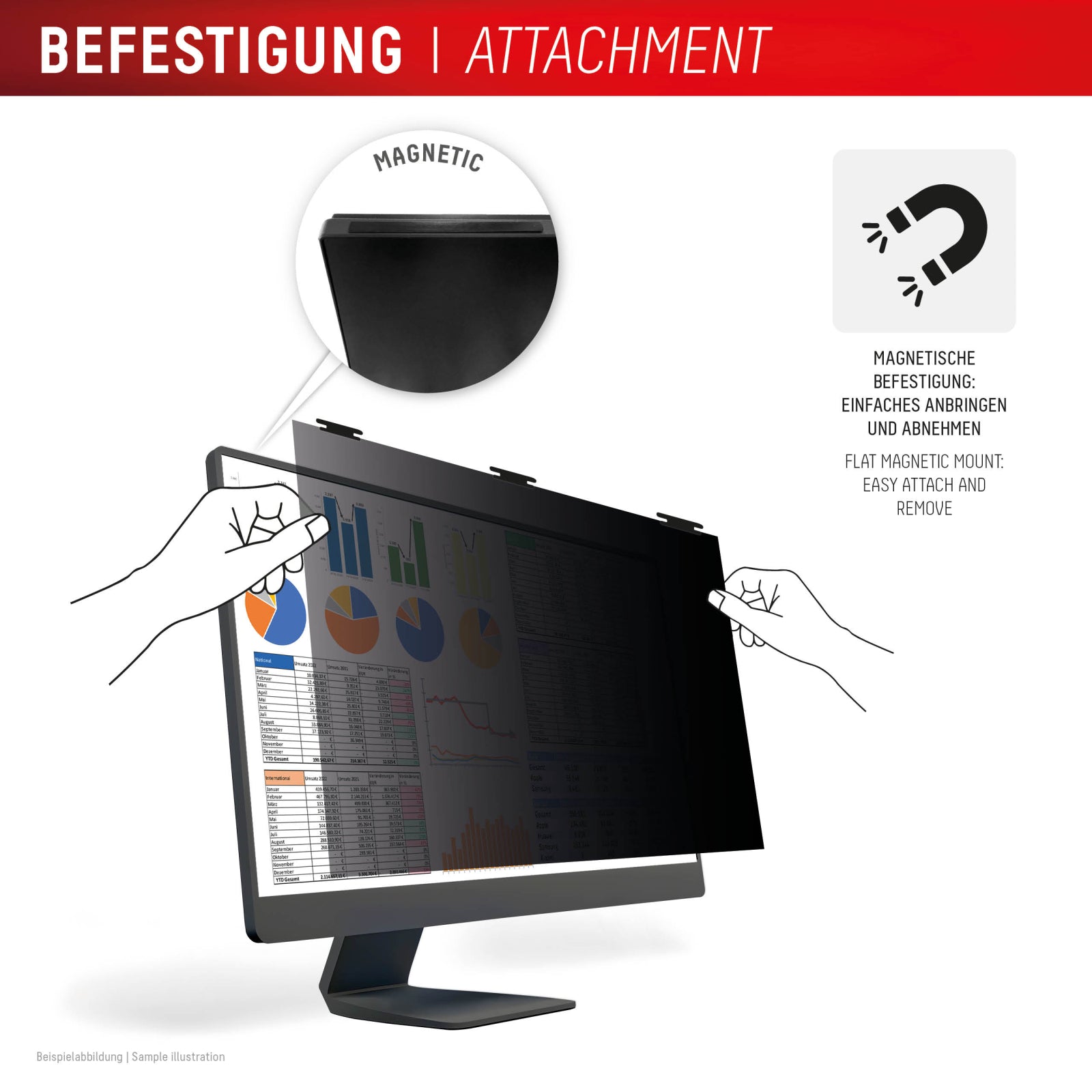 DISPLEX Privacy Safe Desktop Uni 21.5inch (16:9)