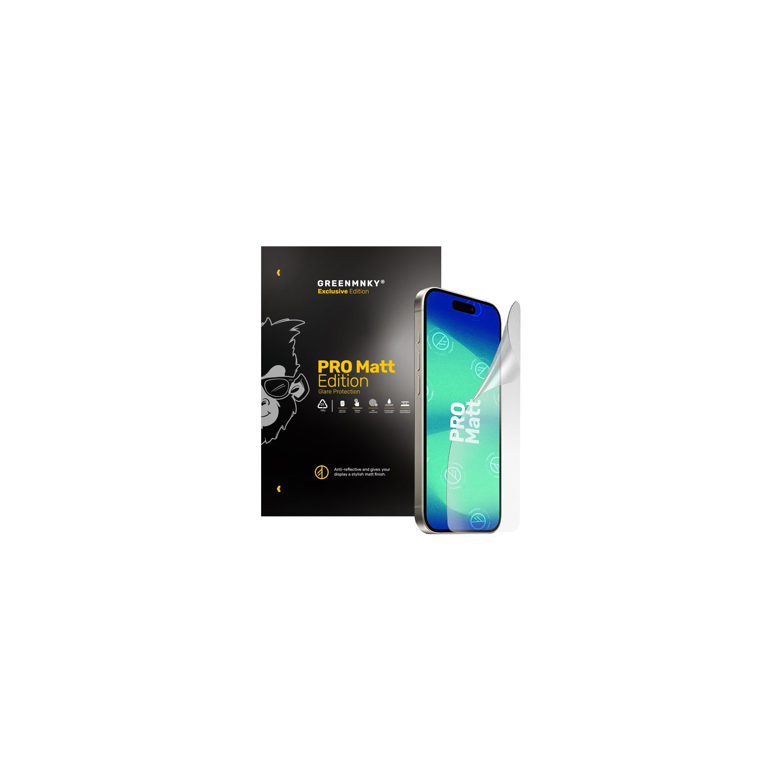 GREENMNKY PRO Matt Edition for Smartphone 7inch (25 stuks)