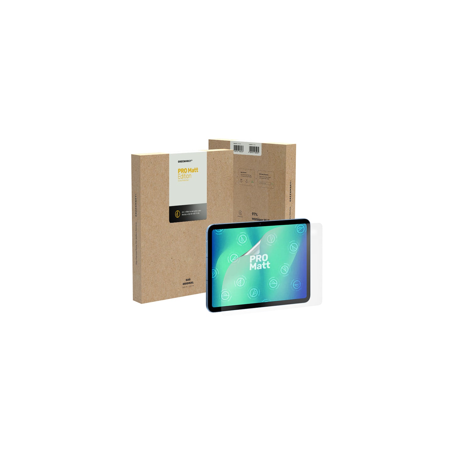 GREENMNKY PRO Matt Edition for Tablet 14inch (20 stuks)