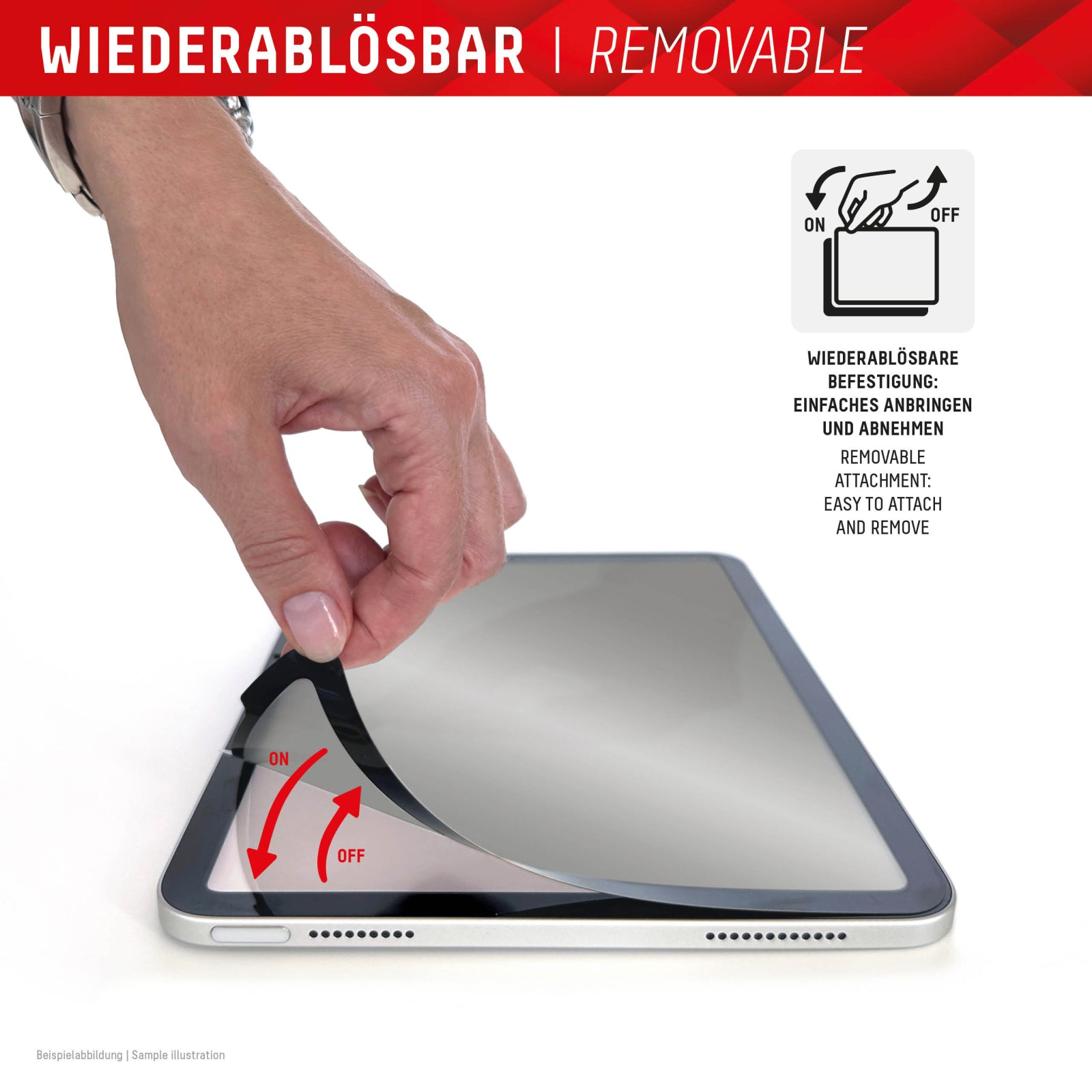 DISPLEX Privacy Safe Tablet Apple iPad Air 13 (2024)/iPad Pro 13 (2024/2025)