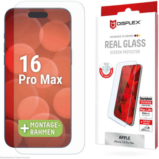 DISPLEX Echtglas Apple iPhone 16 Pro Max